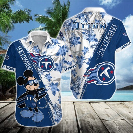 Tennessee Titans Button Shirt Bg800