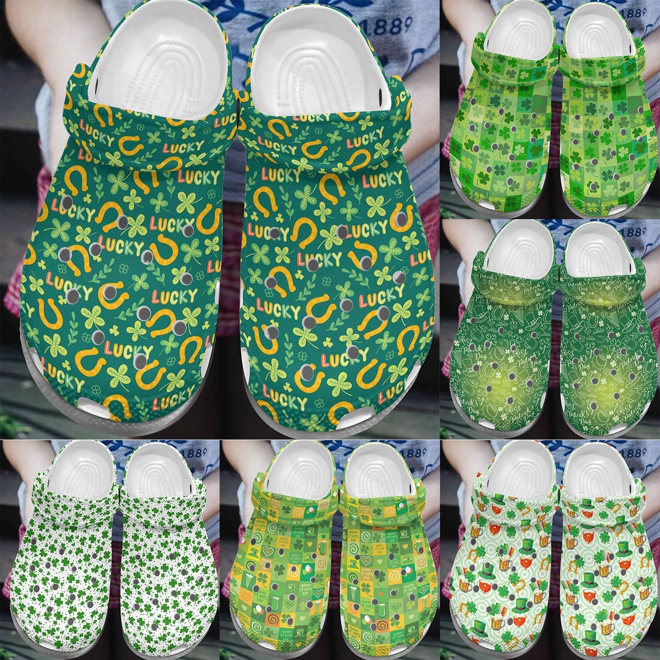 Irish Personalize Clog Custom Crocs  &hellip;