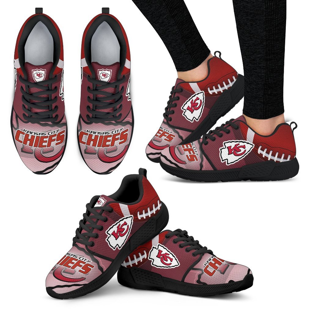 Pro Shop Kansas City Chiefs Running Sneakers For Football Fan