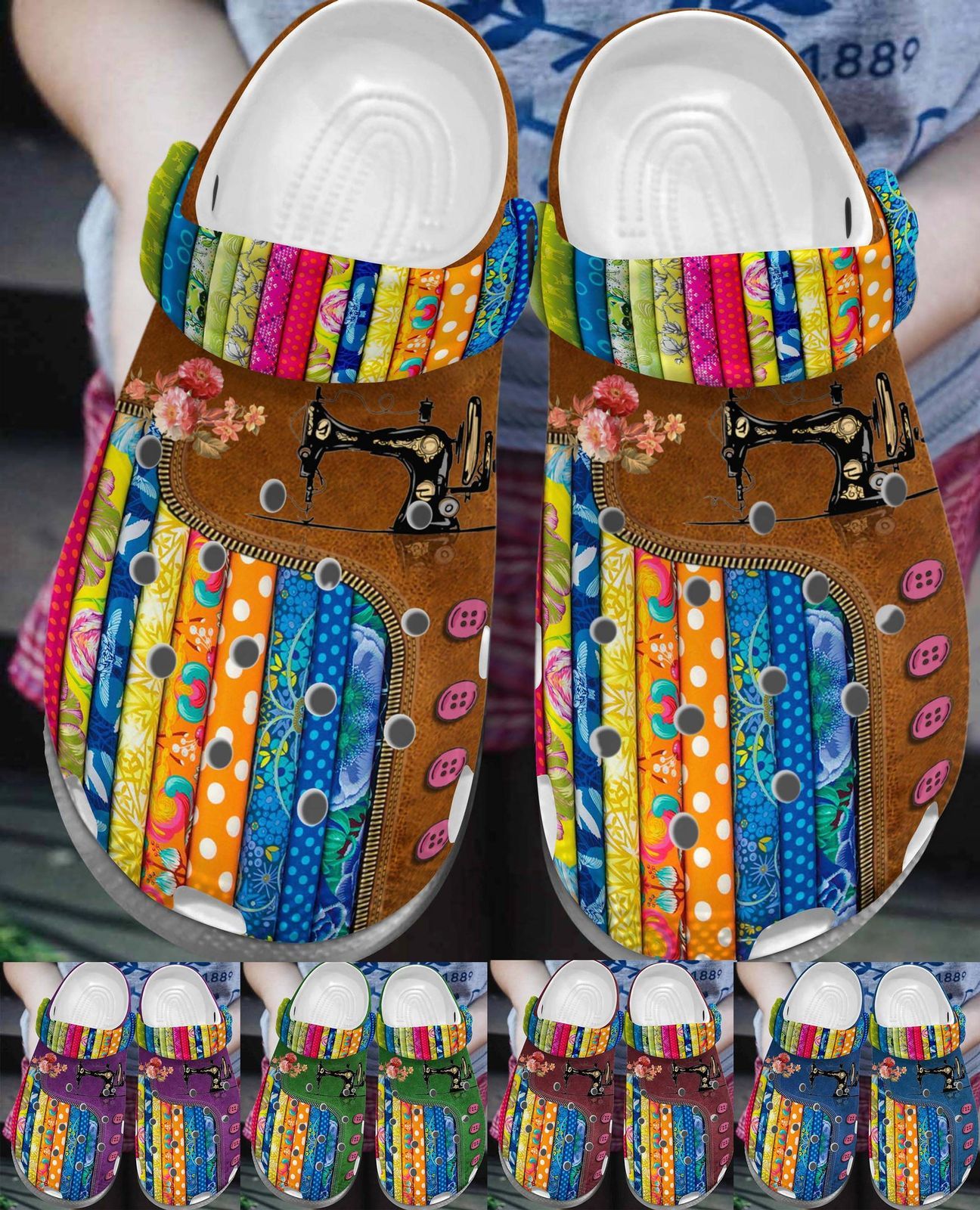 Fabric Collecting Personalize Clog C …