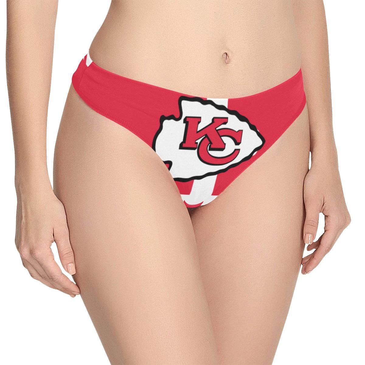 Kansas City Chiefs Women’s Classic Thong Women’s All Over Print Thongs