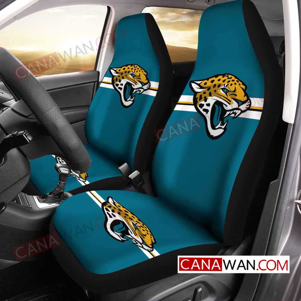 Jacksonville Jaguars Style25 3D Customized Personalized Car Seat Cover