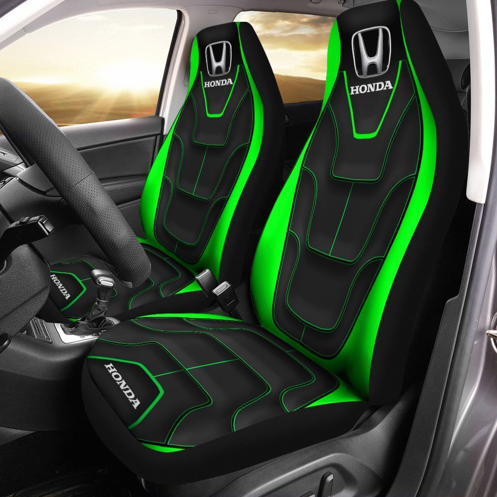 Honda Nth-Hl Car Seat Cover (Set Of 2) Ver 1 (Green)