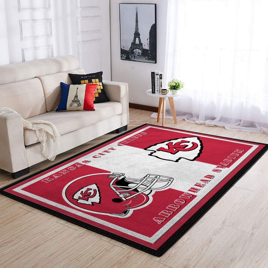 KANSAS CITY CHIEFS RUG LIMITED EDITION