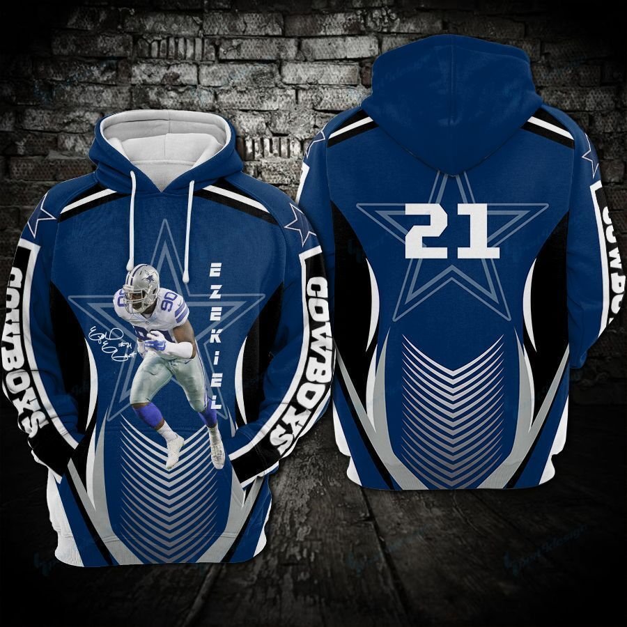 Ezekiel Elliott – Dallas Cowboys Limited Hoodie 789