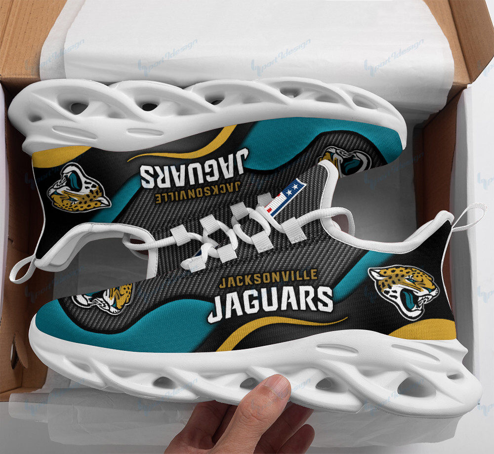 Jacksonville Jaguars Yezy Running Sneakers Bg559