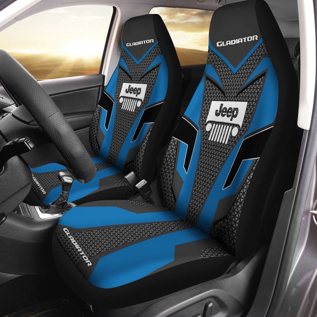 Jeep Gladiator Lph-Ht Car Seat Cover (Set Of 2) Ver2 (Blue)