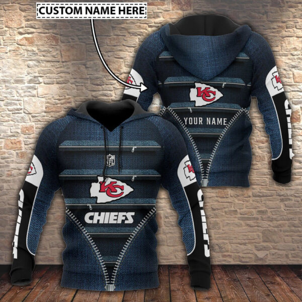 Kansas City Chiefs Personalized Hoodie Bb398