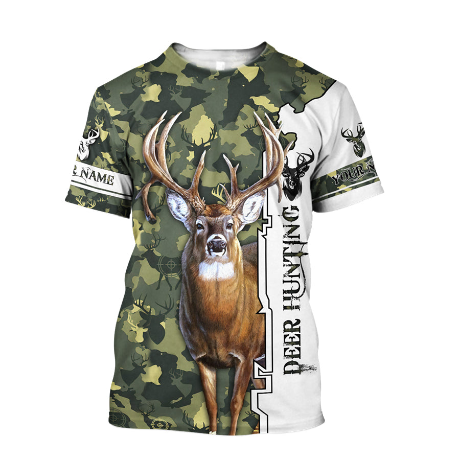 Animal Hunting – Personalized Name Deer Hunting 3D All Over Printed, Is Hunting A Sport, Gift For Hunter