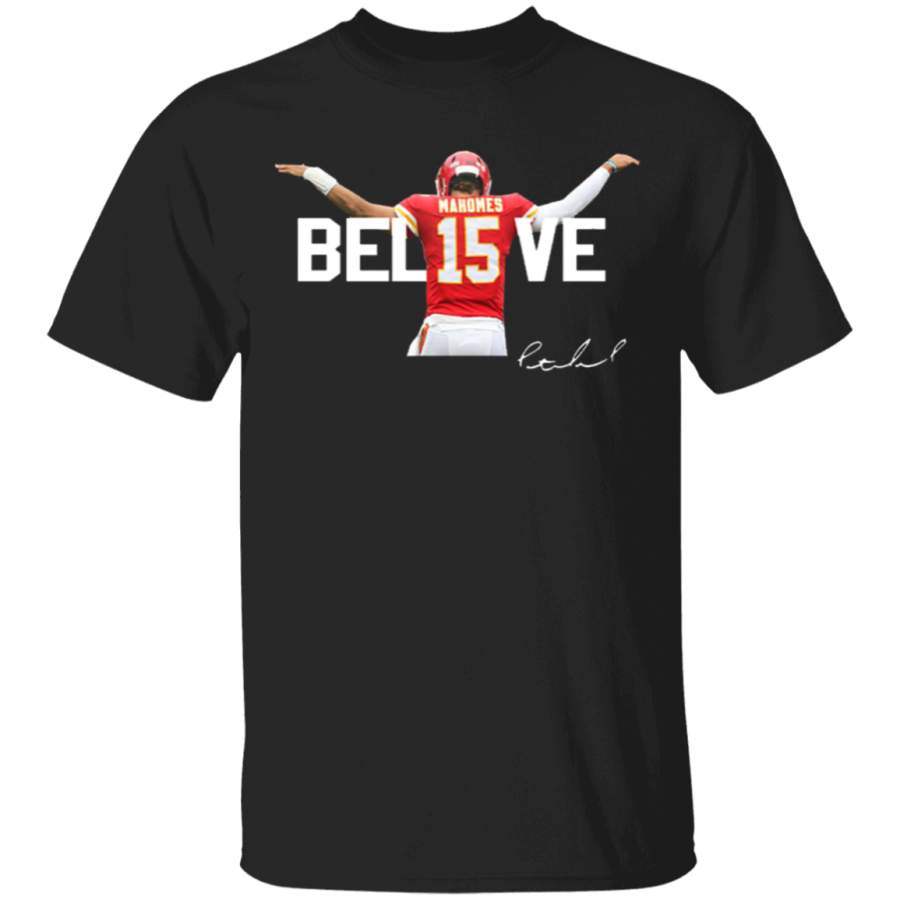 Patrick Mahomes Believe Shirt – Bestmreby Shop