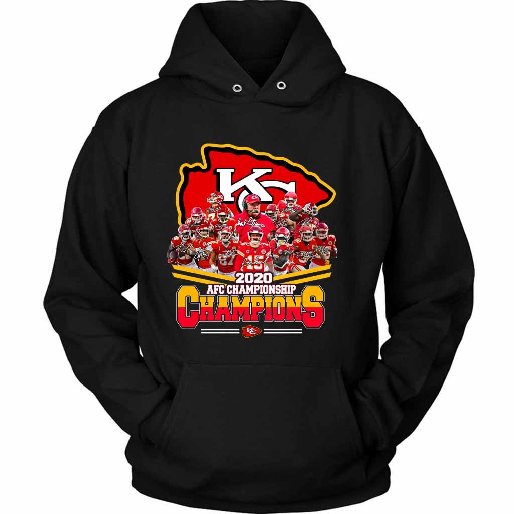 Kansas City Chiefs Afc Championship 2021 Champions Unisex Hoodie