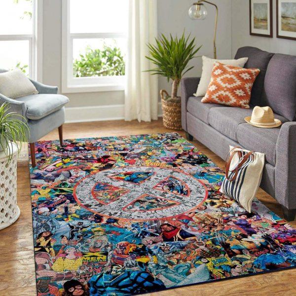 X Men Home Decor Rectangle Area Rug