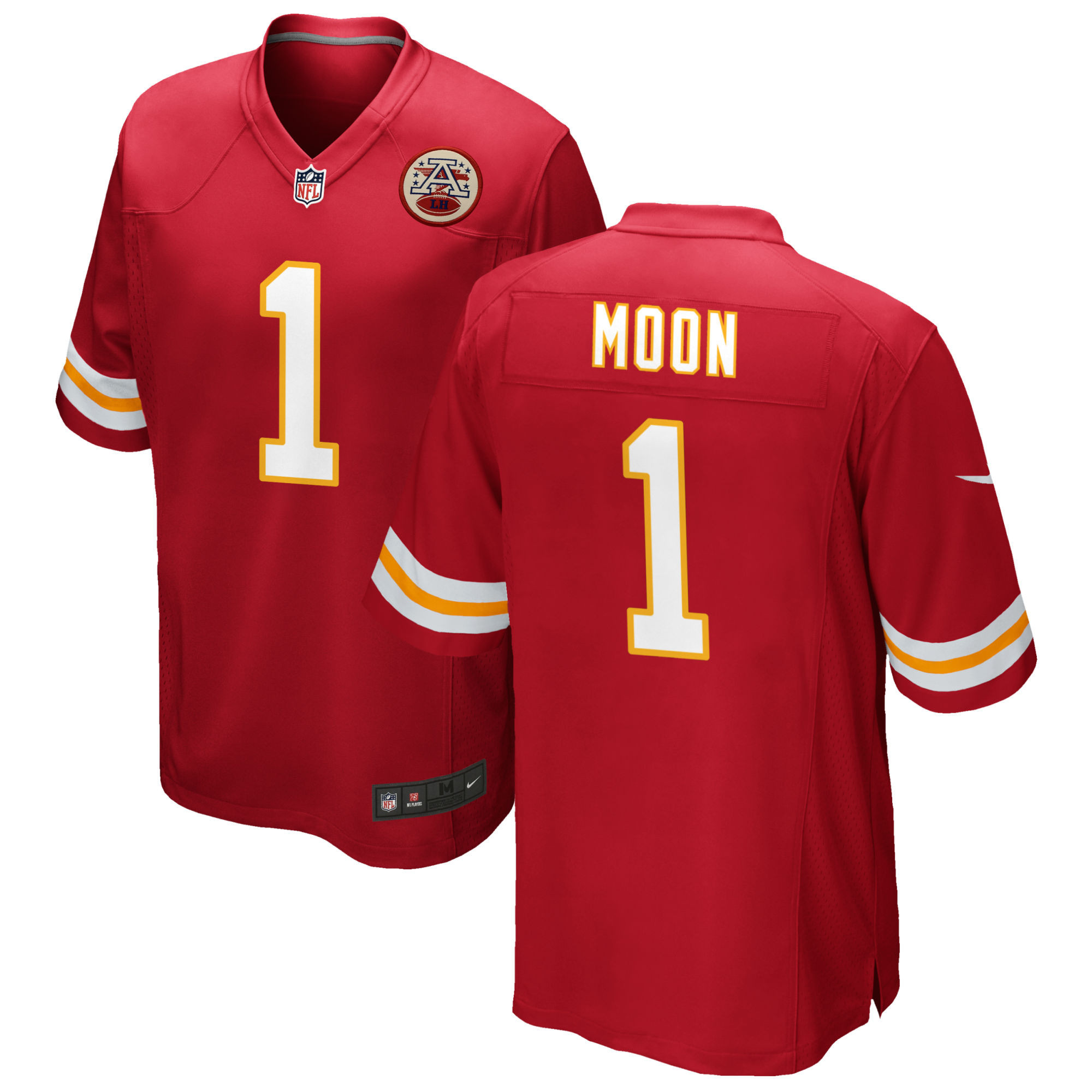 Warren Moon Kansas City Chiefs Red Jersey – All Stitched