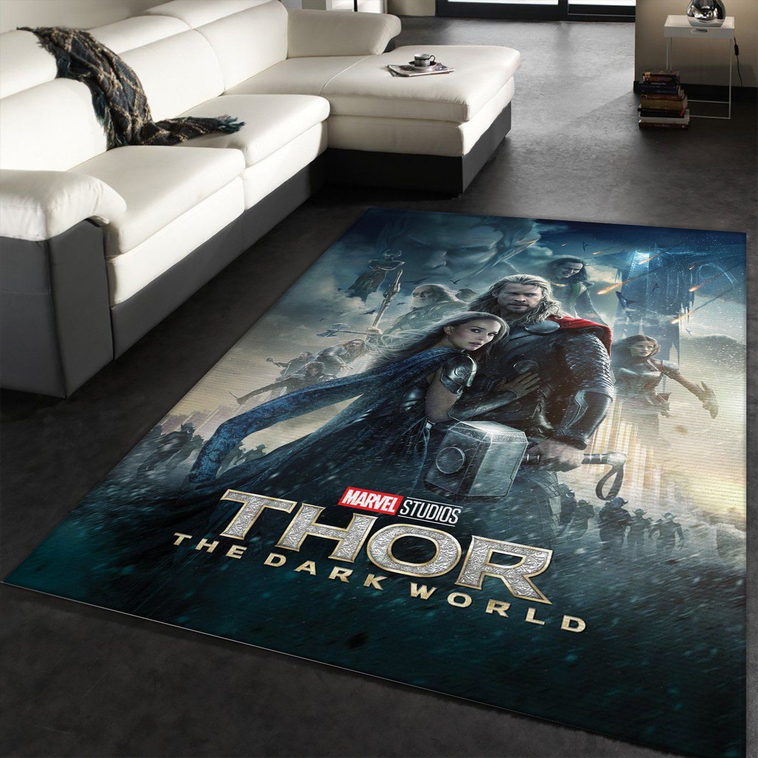 Thor The Dark World Movie Area Rug For Christmas, Kitchen Rug, Home Decor Floor Decor