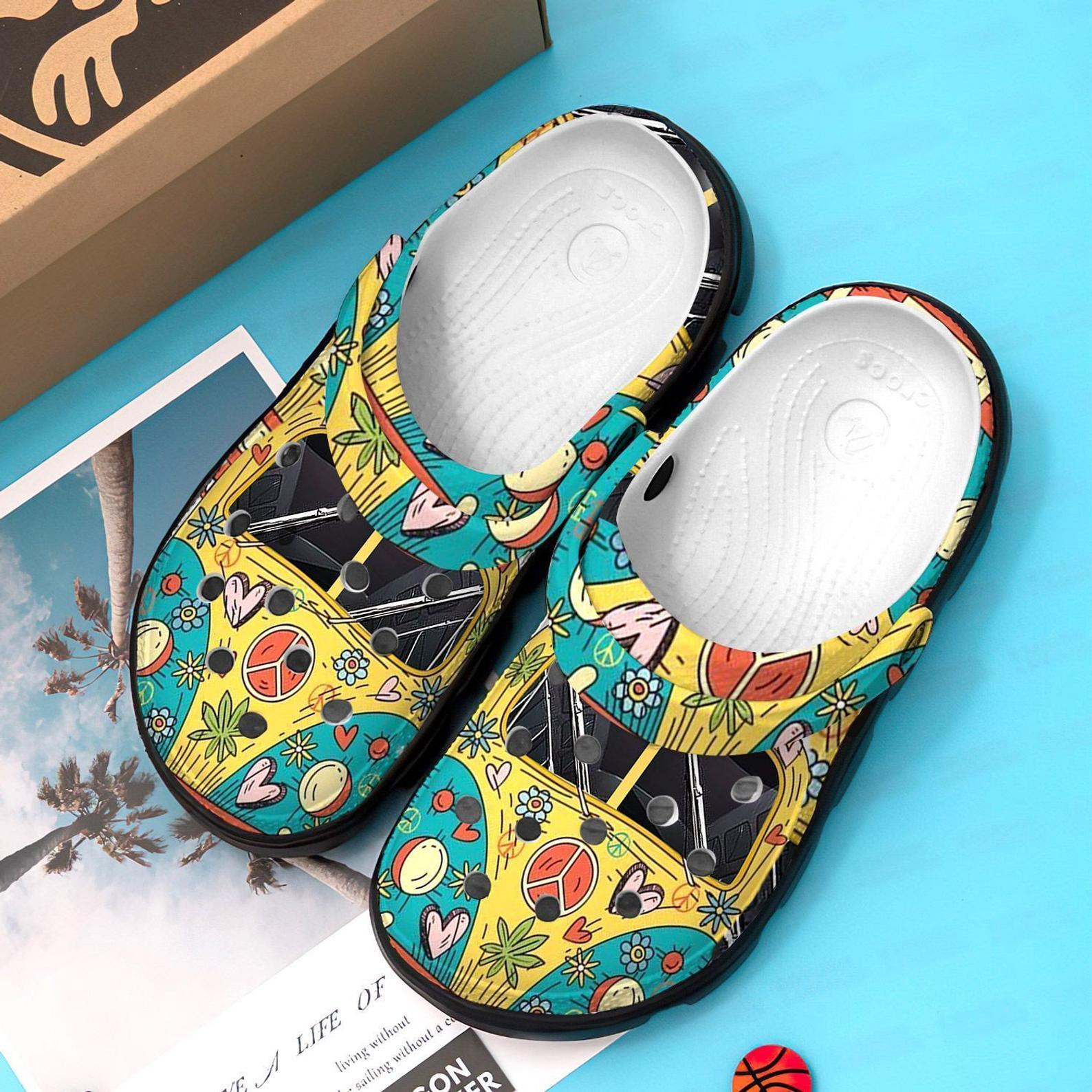 Hippie Car Crocs Shoes –  Don  &hellip;