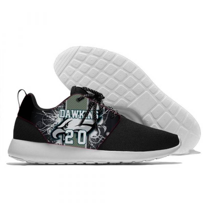 Brian Dawkins 20 – Mens And Womens Philadelphia Eagles Lightweight Sneakers, Eagles Running Shoes