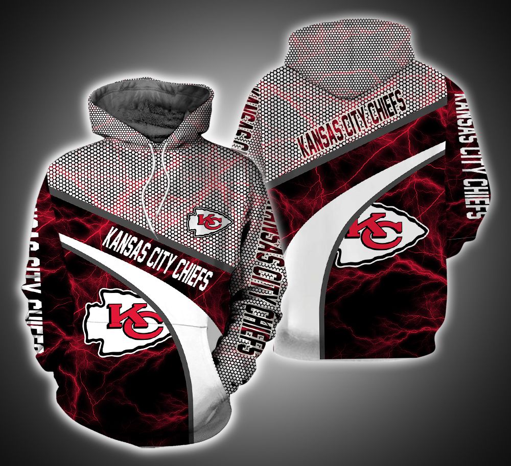 Kansas City Chiefs Armor Ver.2 3D Print Hoodie