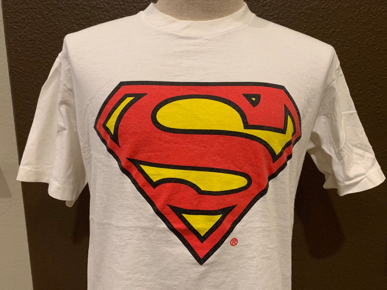 Vintage 90’s Superman Logo T Shirt L