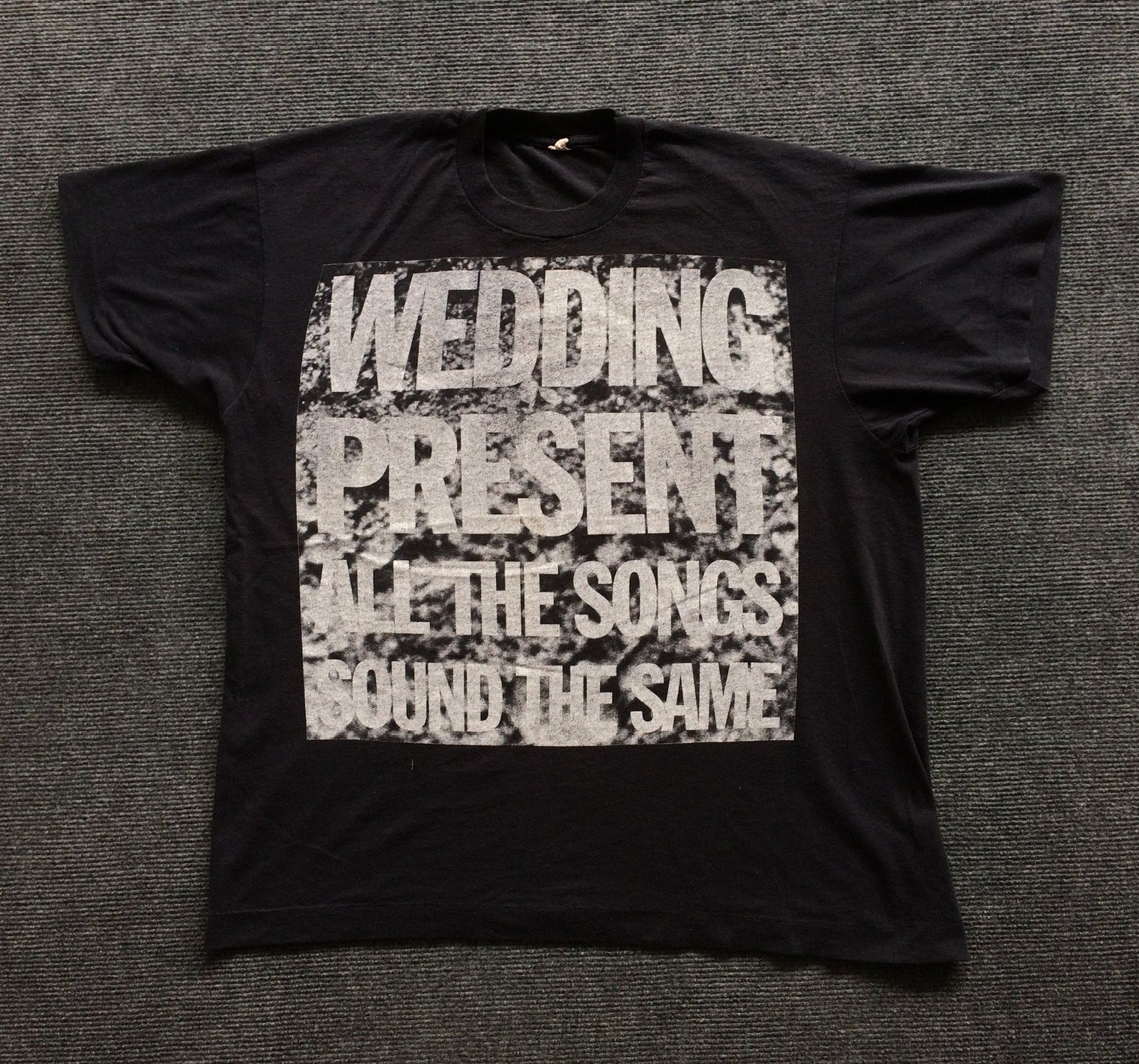 Vintage The Wedding Present All The Songs Sound The Same 80s Rare T Shirt