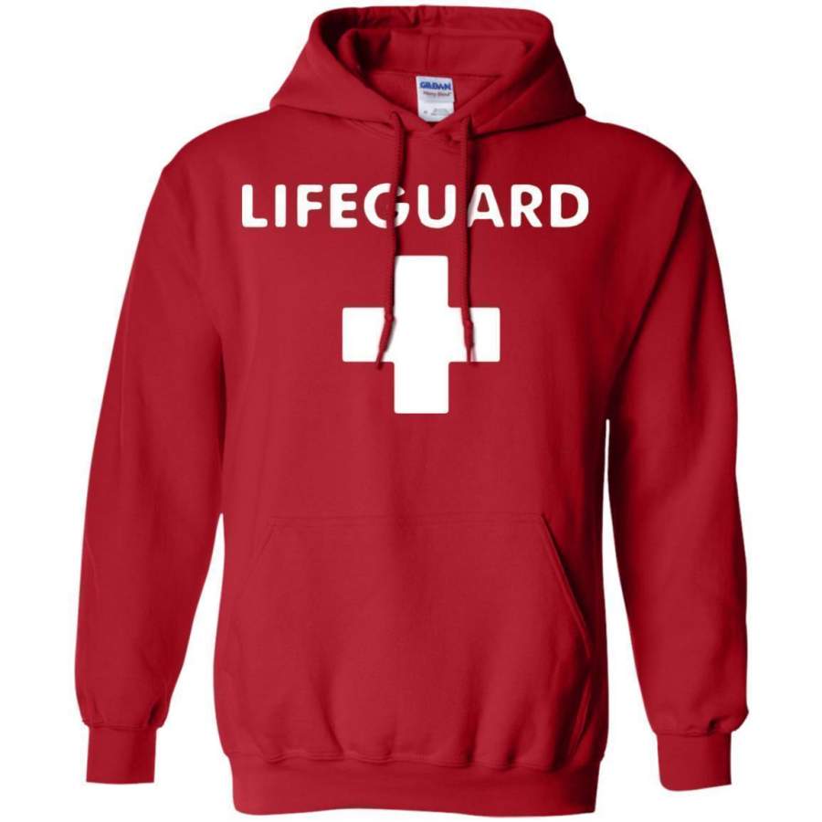 Red Lifeguard Hoodie – PALLAS LLC