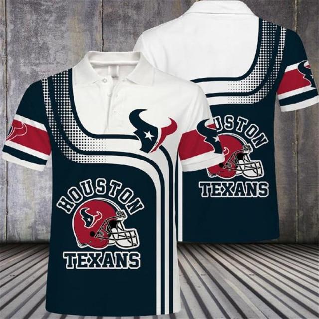 Houston Texans Casual Polo Shirt - Funnymugsandshirts Fashion