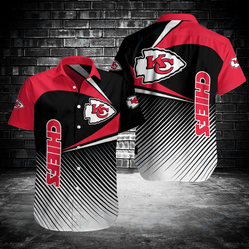 Kansas City Chiefs Button Shirt Bg767