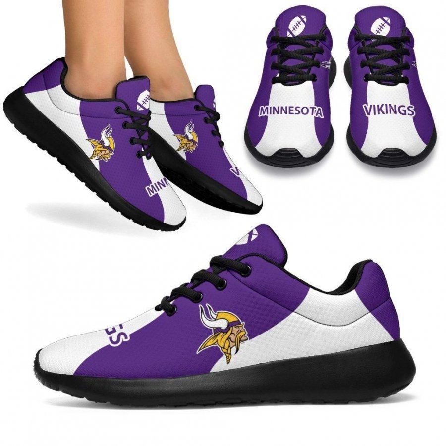 Special Sporty Sneakers Edition Minnesota Vikings Shoes #885