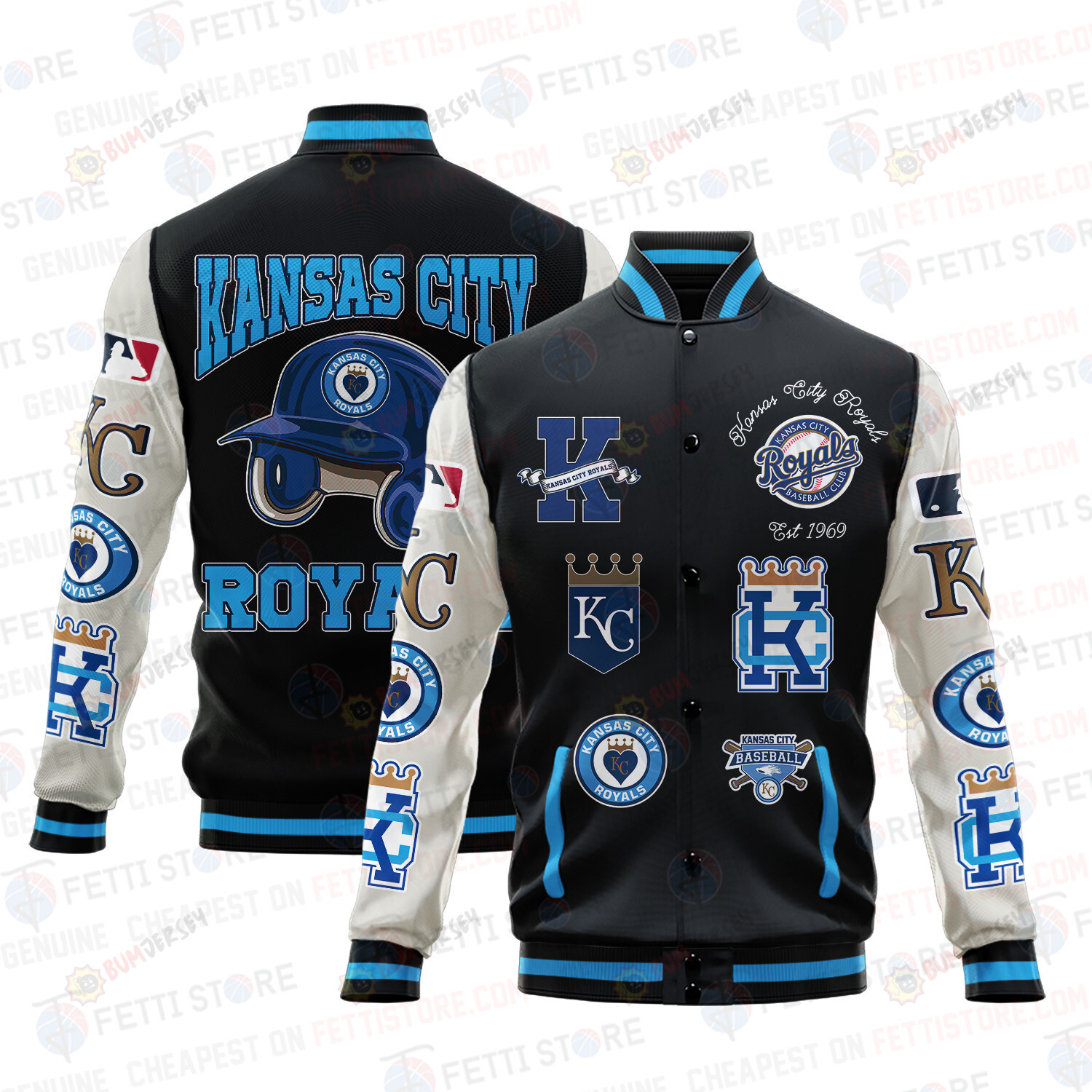 Kansas City Royals – Major League Baseball Aop Varsity Jacket V2