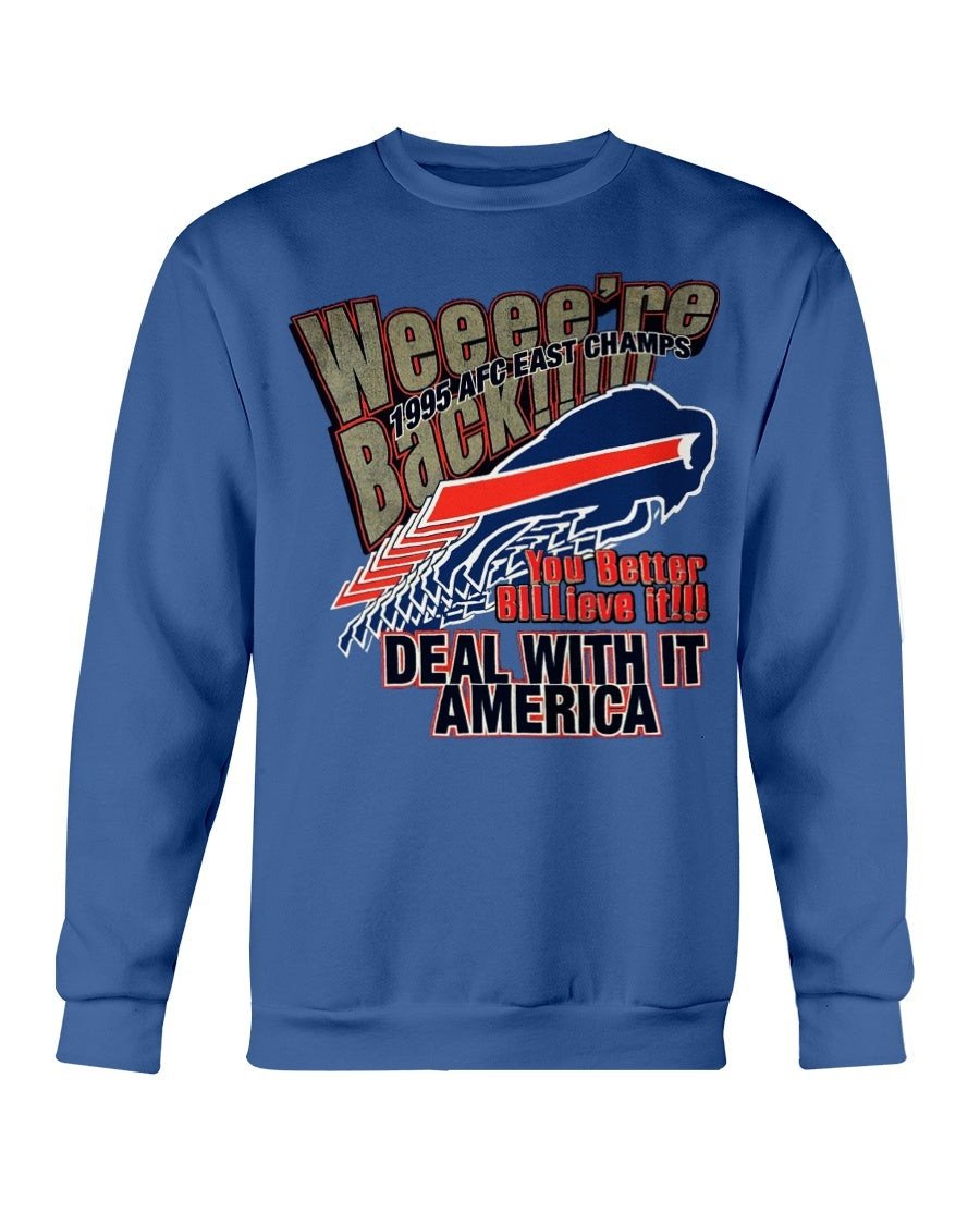 Vintage 90S Buffalo Bills Graphic Sweatshirt 081121