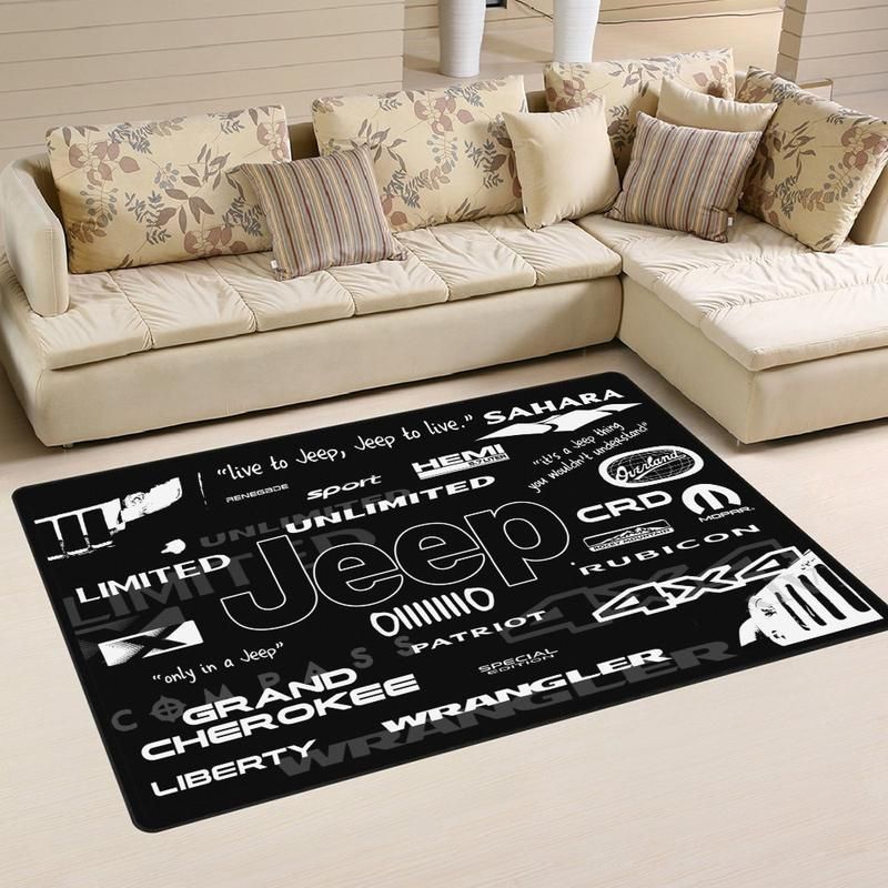 Jeep Rug Jeep, Living Room Rugs, Floor Decor