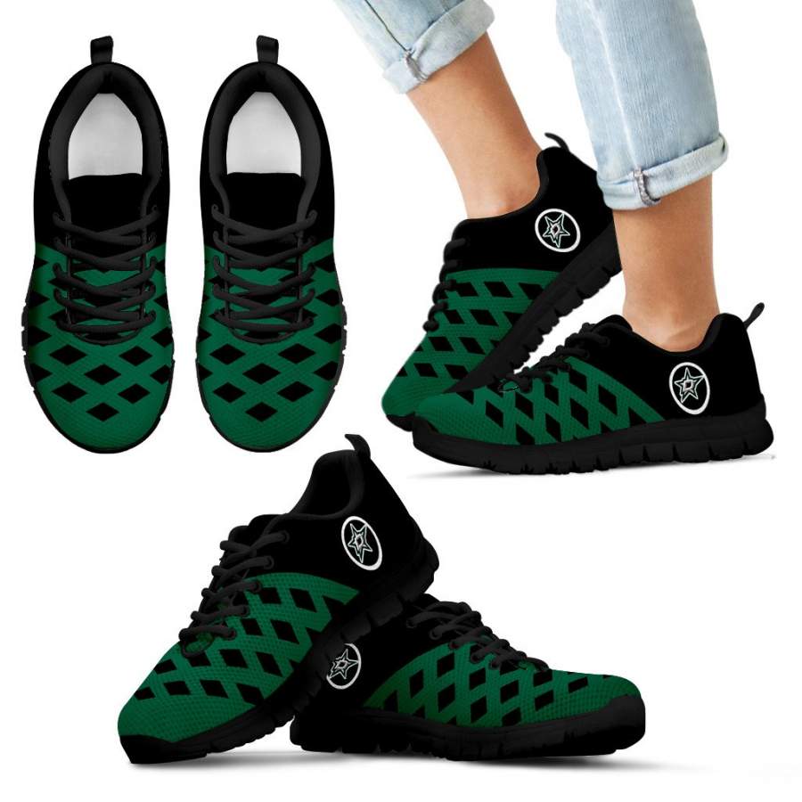 Two Colours Cross Line Dallas Stars Sneakers