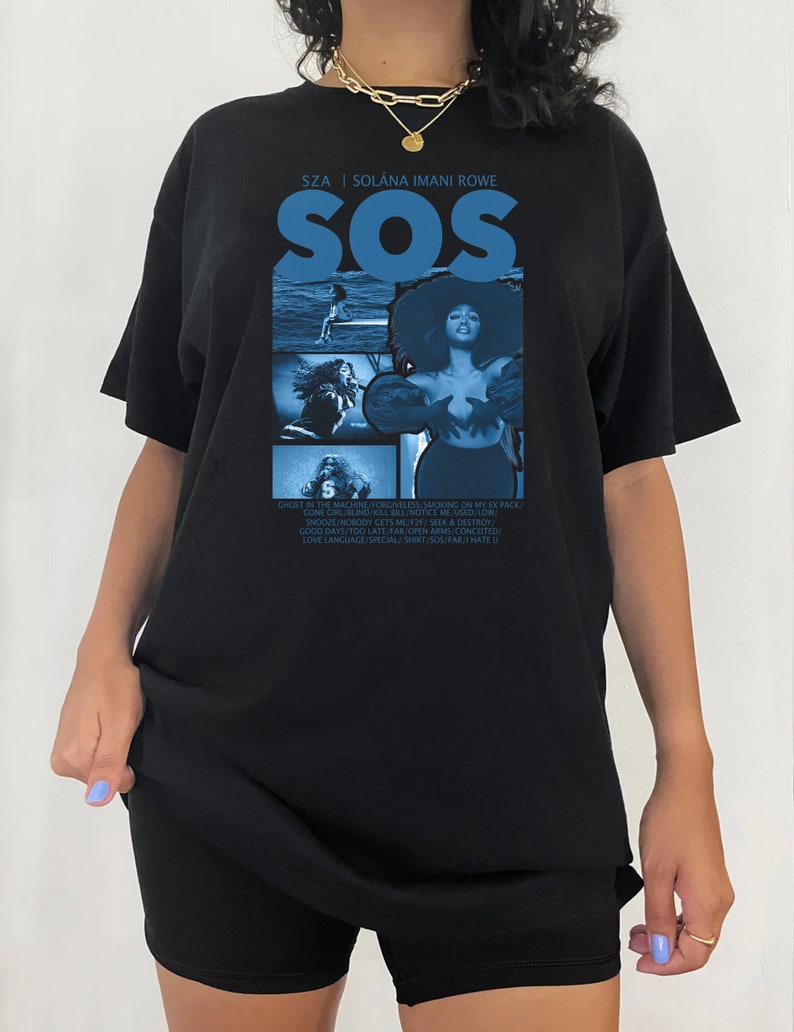 Vintage Sza Shirt, Sza Good Days Shirt , Sza Sos T-Shirt, Sza Sos Tour 2023 Shirt, Music Rapper Shirt, Gift For Fans