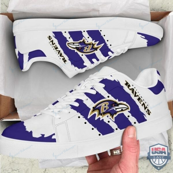 Baltimore Ravens Ss Custom Sneakers Bg29