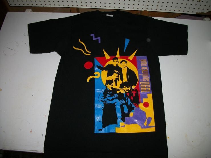 New On The Block Tour 1990 Magic Summer On Shirt