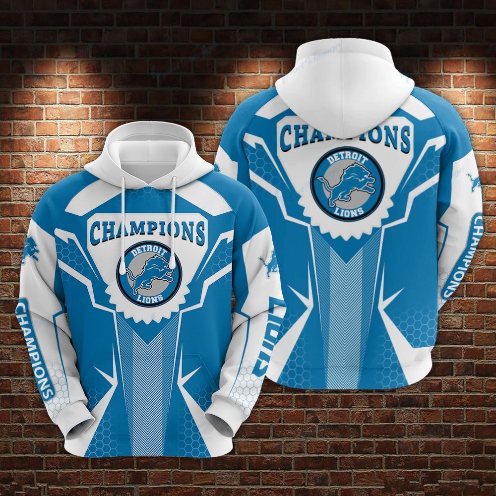 Champion – Detroit Lions Limited Hoodie | Jogger S051