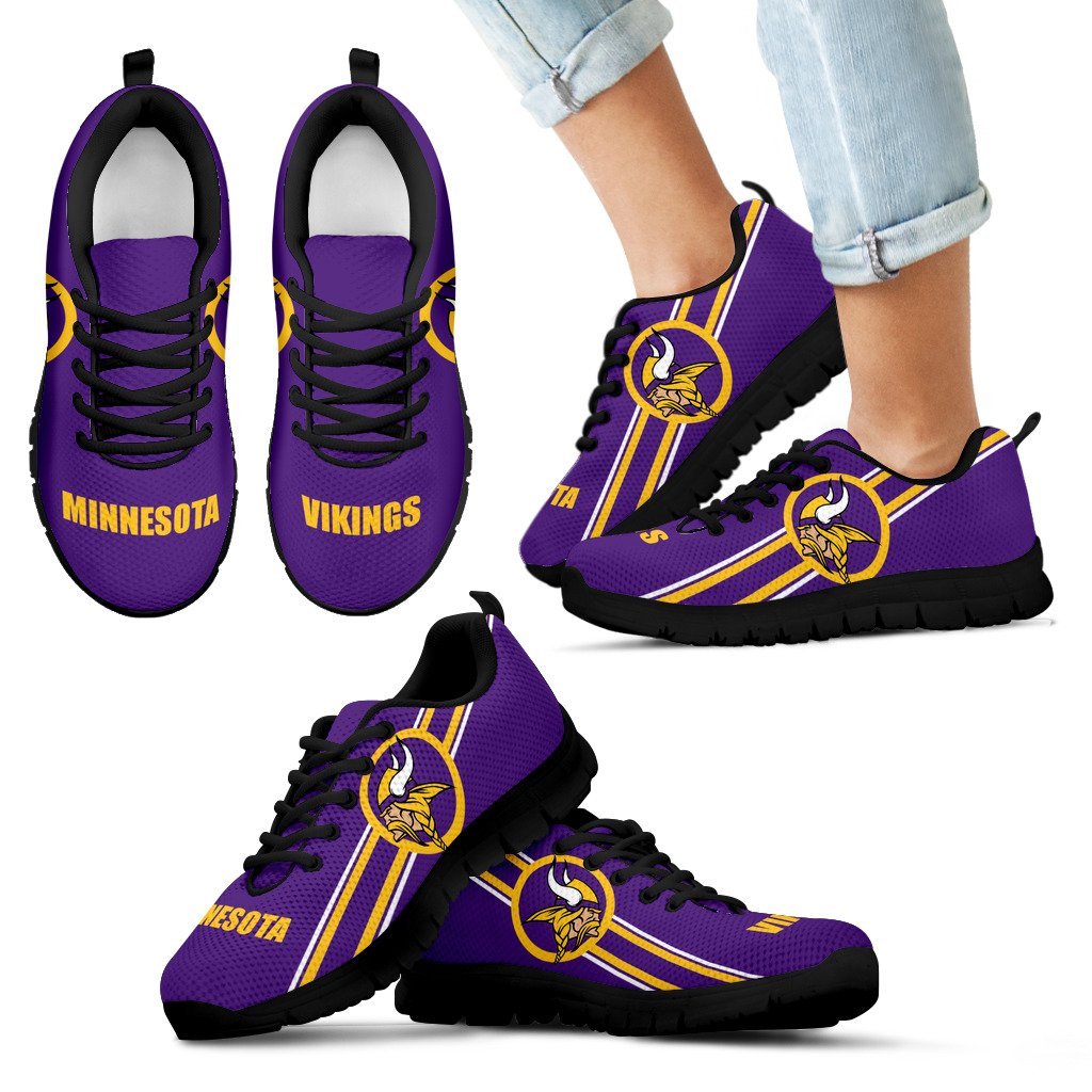 Color Fall Of Light Minnesota Vikings Sneakers