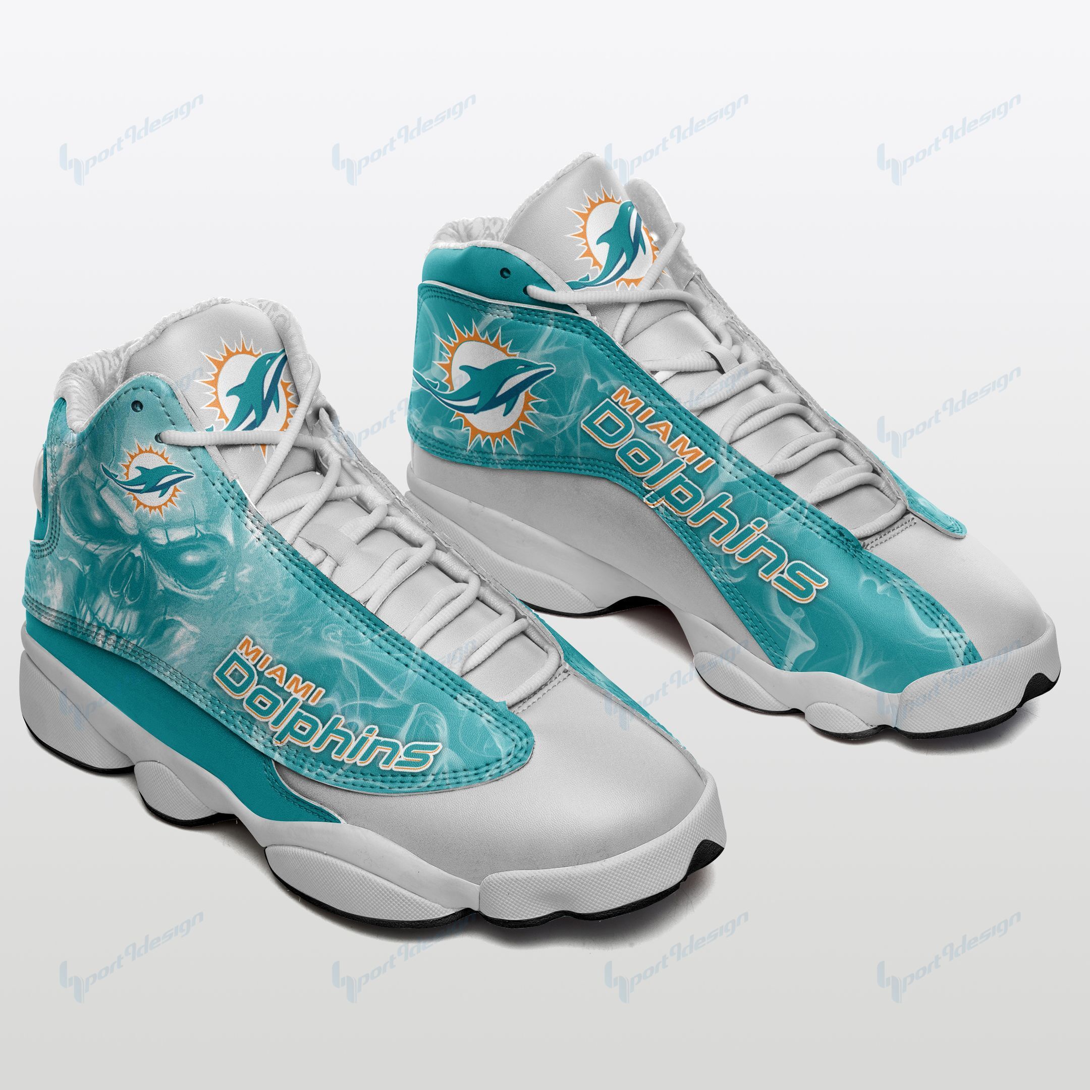 Miami Dolphins Air JD13 Sneakers 714