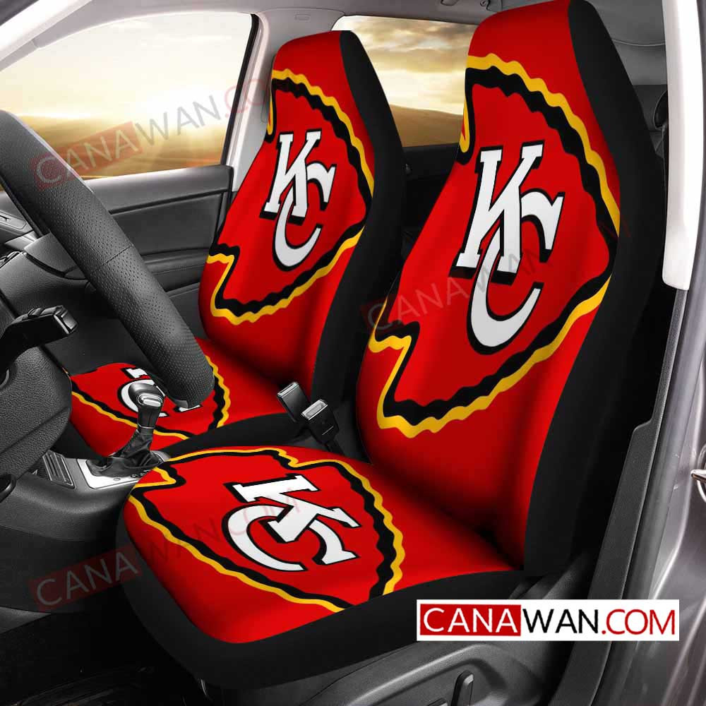 Kansas City Chiefs Style038 3D Customized Personalized Car Seat Cover