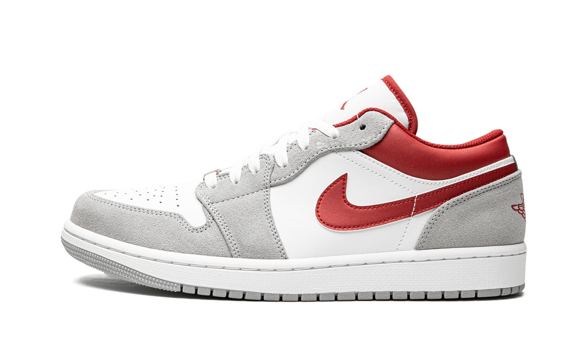 AIR JORDAN 1 LOW SE White Grey Red SNK769297521