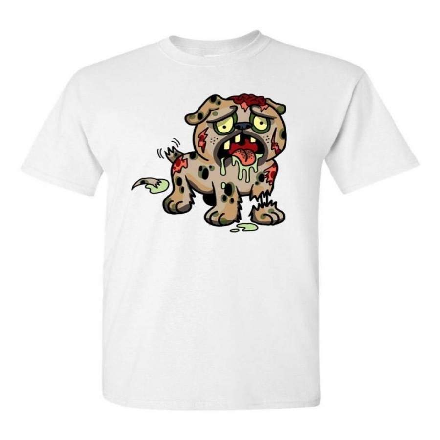 Zombie Dog Undead Animals  T-Shirt Tee