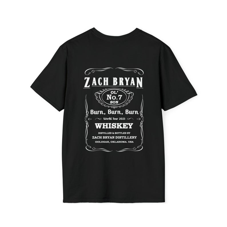 Jack Daniels Zach Bryan Shirt