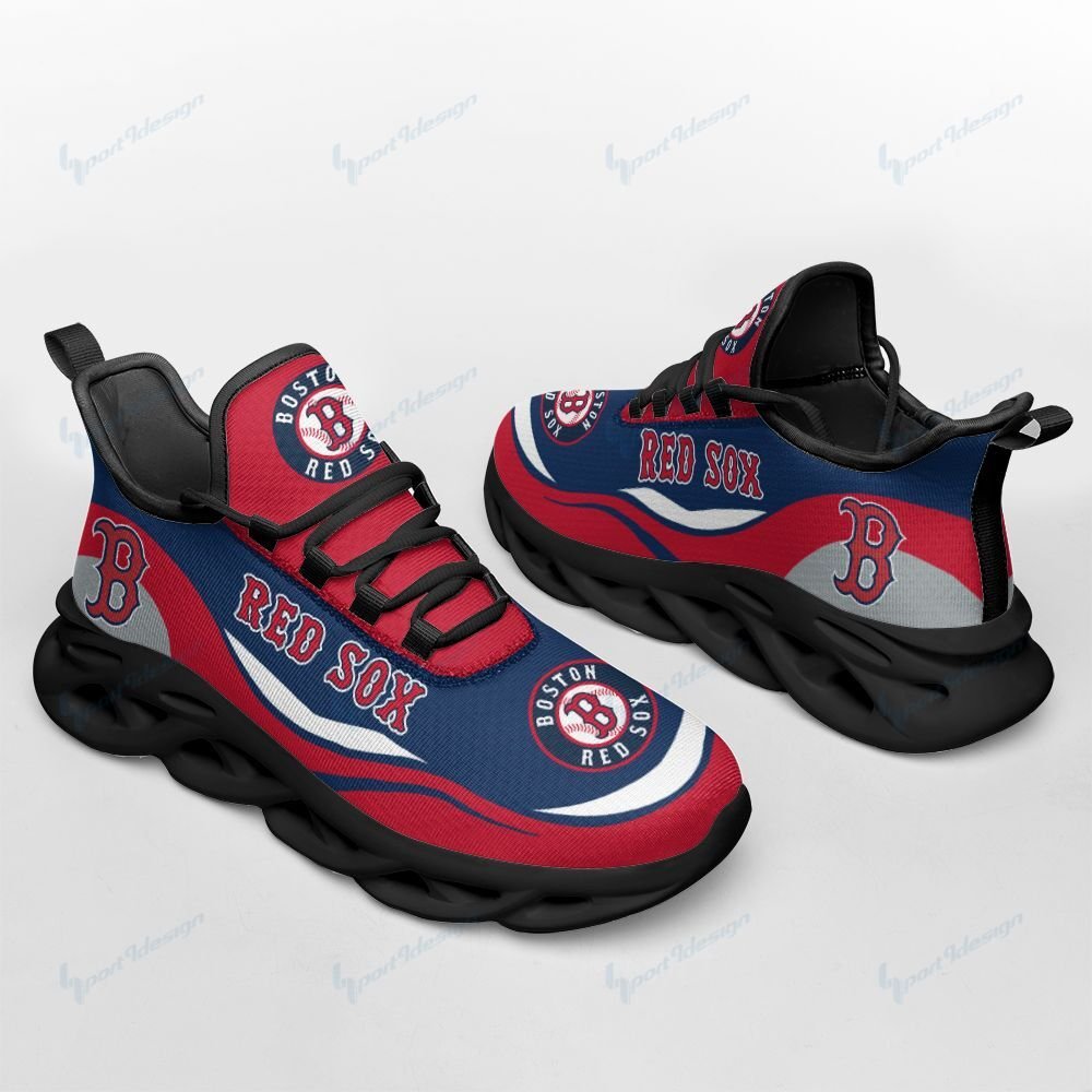 Boston Red Sox Yezy Running Sneakers 74