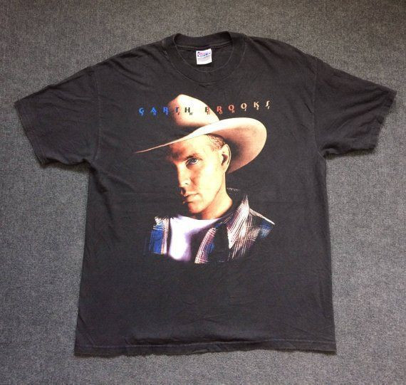 Vintage Garth Brooks Country Concert 90S Tour Rare Shirt