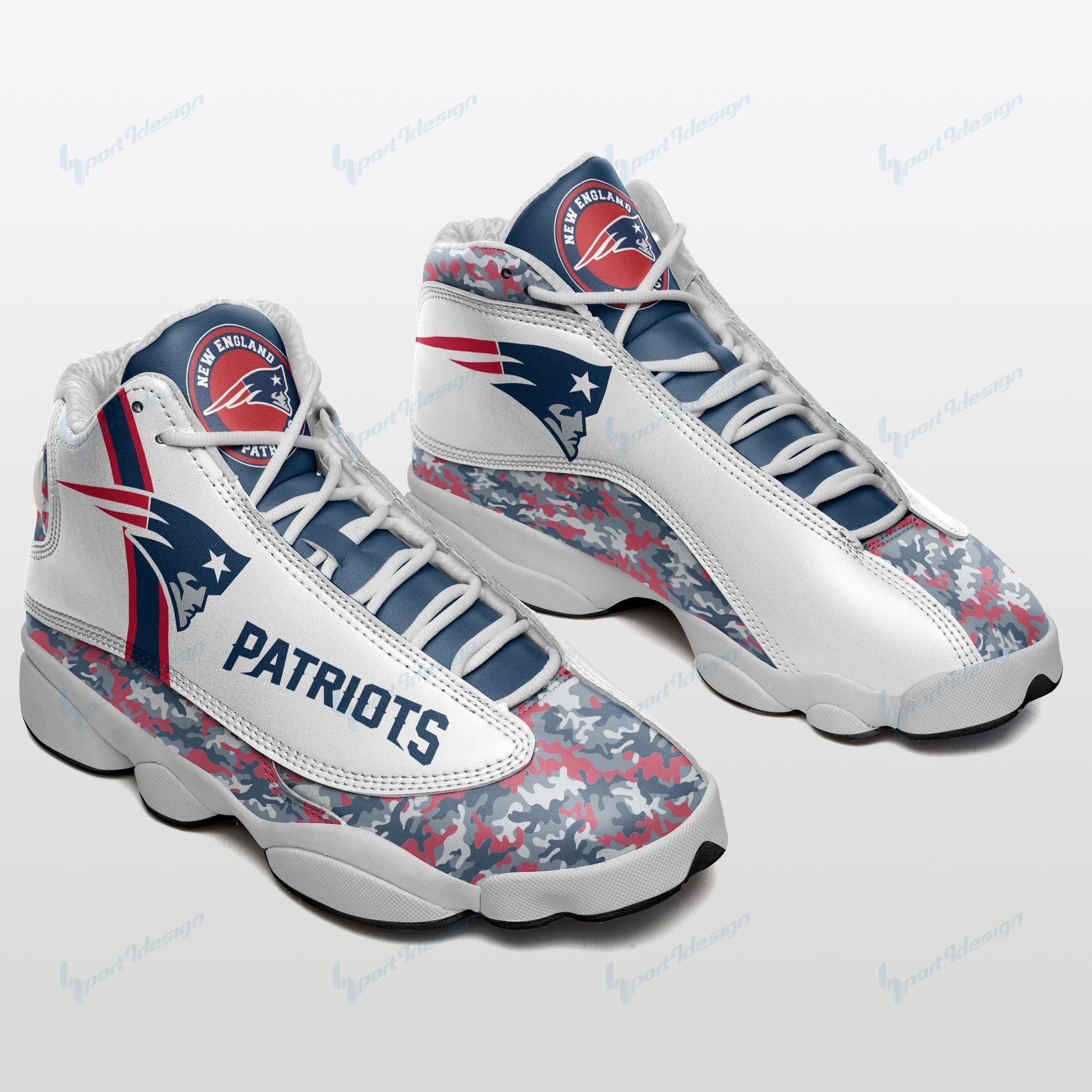 New England Patriots Air JD13 Sneakers 630