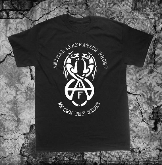 T Shirt T Shirt Vegan Vegetarian Animal Liberation Front T Shirt Alf Animal Welfare Rights Punk Crass Subhumans Icons Of Filth Aus Rotten