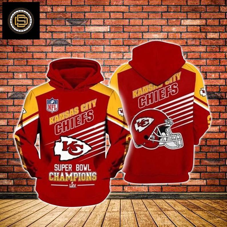 Kansas City Chiefs Super Bowl Champions Kansas City Chiefs 40 Gift For Fan 3D T Shirt Sweater Zip Hoodie Bomber Jacket