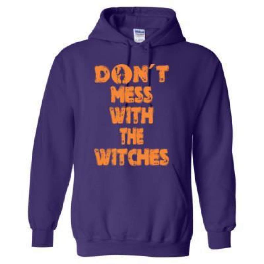 AGR Dont Mess With The Witches Halloween – Heavy Blend™ Hooded Sweatshirt