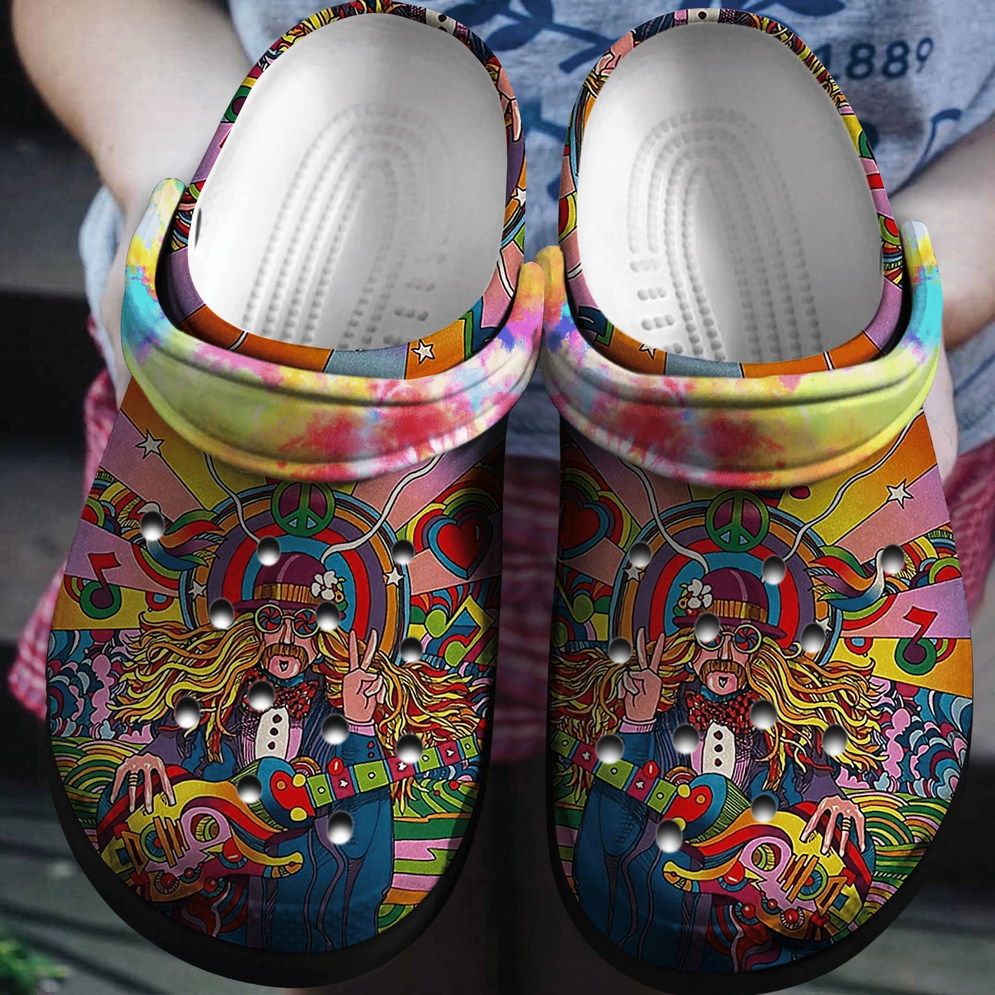 Hippie Were Right Crocs Shoes – &hellip;