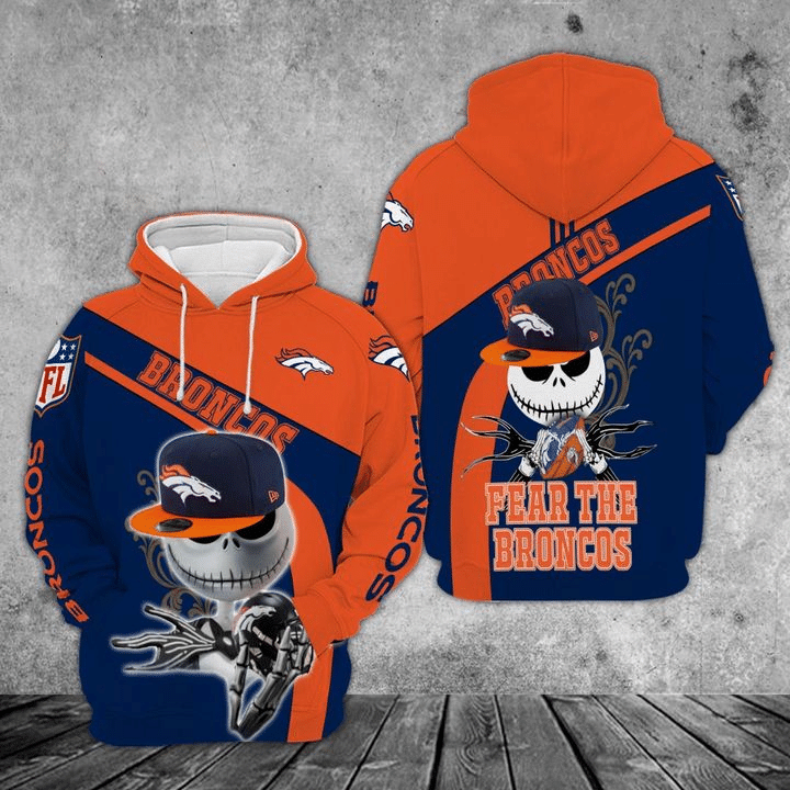 Denver Broncos 83 Unisex 3D Hoodie Gift For Fans