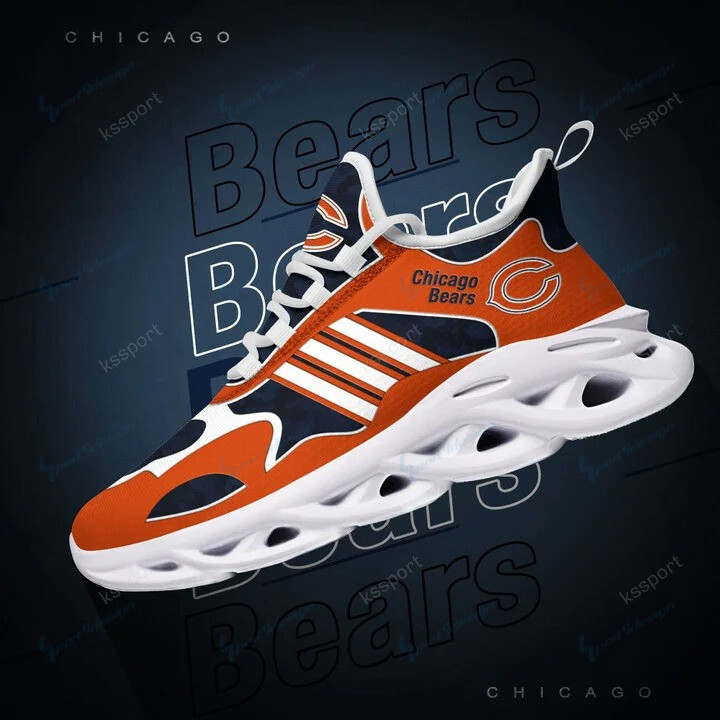 Chicago Bears Yezy Running Sneakers Bg521